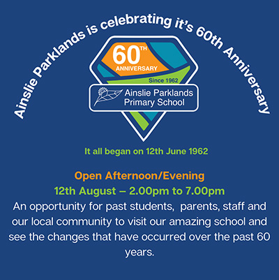 Ainslie Parklands 60th Anniversary